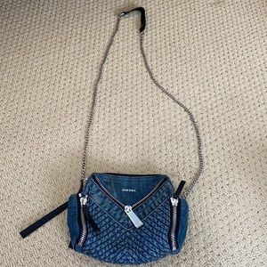 Diesel denim shoulder bag